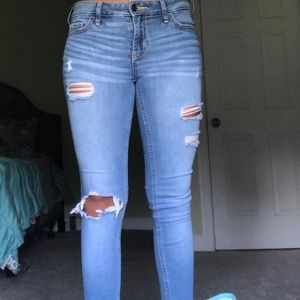 Lightly Distressed Hollister Jeans